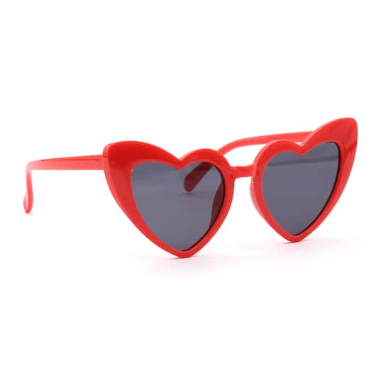 Summer Kid&#x27;s Red Heart Sunglasses by Creatology&#x2122;